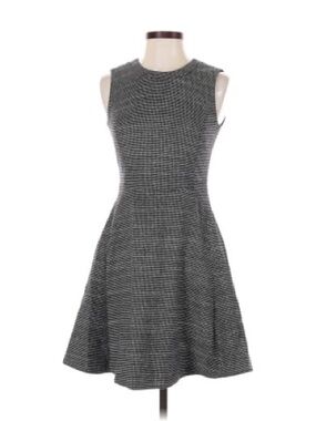 Madewell casual mid dress - grey- size 0